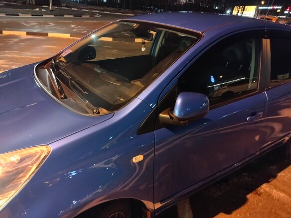 2008 Nissan Note I, синий, 600000 рублей - вид 13