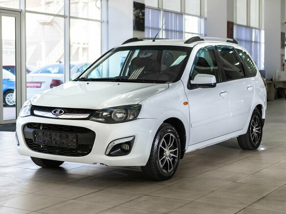 2014 Lada (ВАЗ) Kalina II, белый, 400000 рублей - вид 2