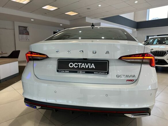 2024 Skoda Octavia IV (A8), белый - вид 3