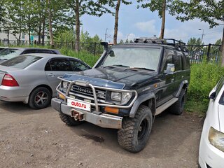 1997 Toyota Land Cruiser Prado 90 Series, чёрный, 760000 рублей, вид 3