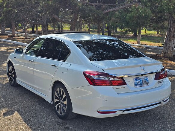 2017 Honda Accord IX Рестайлинг, белый, 2850000 рублей - вид 6