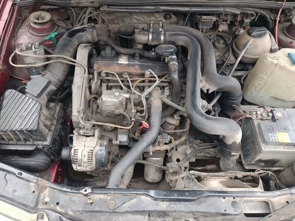 1994 Volkswagen Passat B4, красный, 200000 рублей - вид 5