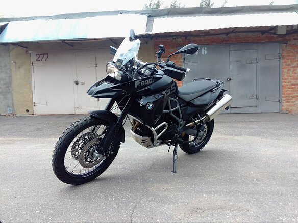 2012 BMW F 800 GS, чёрный - вид 1