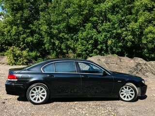 2008 BMW 7 серии Long 750Li IV (E65/E66) Рестайлинг, чёрный, 1200000 рублей, вид 4