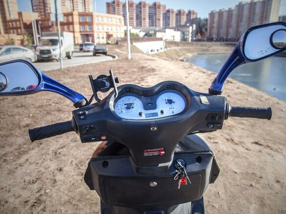 2005 VMC (Vento) Phantom, синий, 85000 рублей - вид 18