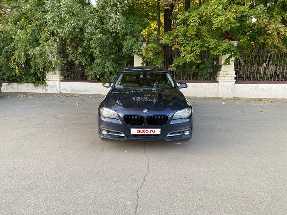 2013 BMW 5 серии 528i xDrive VI (F10/F11/F07) Рестайлинг, синий - вид 1