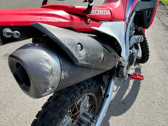 2024 Honda CRF 300L, красный - вид 6