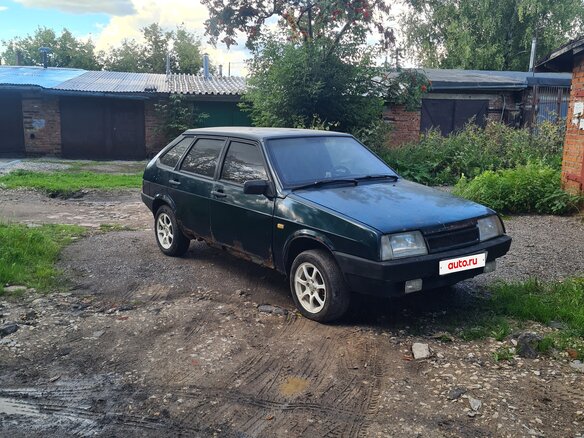2002 Lada (ВАЗ) 21093i, зелёный, 140000 рублей - вид 1