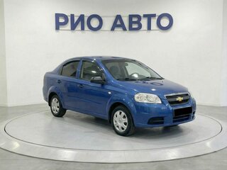 2010 Chevrolet Aveo I Рестайлинг, синий, 449999 рублей, вид 3
