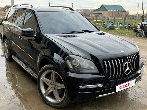 2008 Mercedes-Benz GL-Класс 500 I (X164), чёрный, 2000000 рублей - вид 4