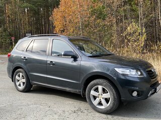 2011 Hyundai Santa Fe II Рестайлинг, серый, 1520000 рублей, вид 2