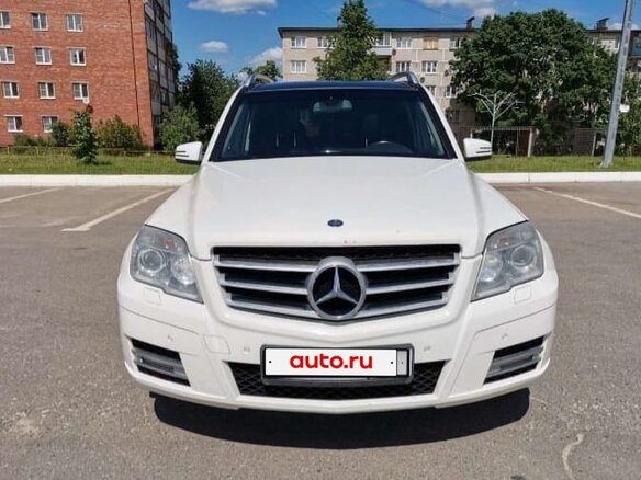 2010 Mercedes-Benz GLK-Класс 350 CDI I (X204), белый - вид 1