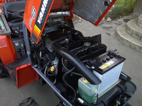 2012 Yanmar F-7, красный - вид 23
