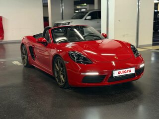 2018 Porsche Boxster IV 718 (982), красный, 6300000 рублей, вид 1