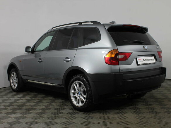 2004 BMW X3 25i I (E83), серый - вид 8
