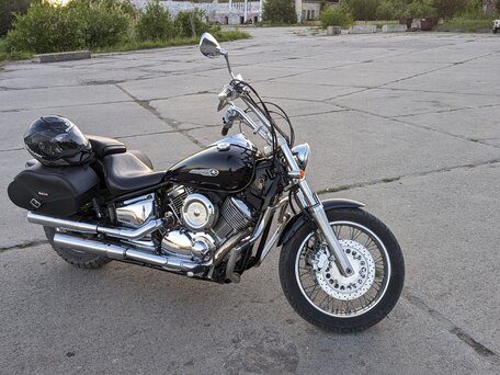 2001 Yamaha XVS1100, чёрный, 490000 рублей, вид 1