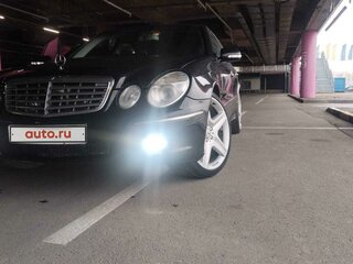 2007 Mercedes-Benz E-Класс 230 III (W211, S211) Рестайлинг, чёрный, 1100000 рублей, вид 3