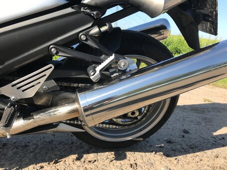 2007 Kawasaki ZZR 1400, серебристый, 650000 рублей, вид 4