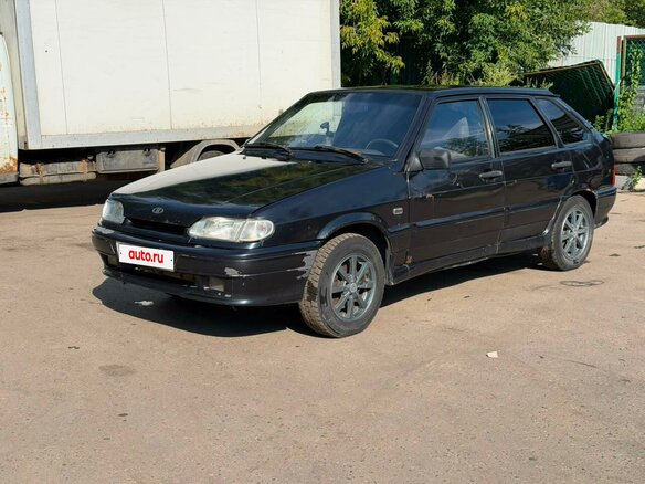2006 Lada (ВАЗ) 2114, чёрный
