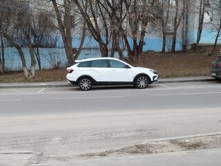 2024 Lada (ВАЗ) Vesta SW Cross I Рестайлинг (NG), белый, 1700000 рублей, вид 4