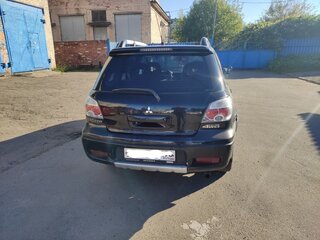 2008 Mitsubishi Outlander I, чёрный, 595000 рублей, вид 4