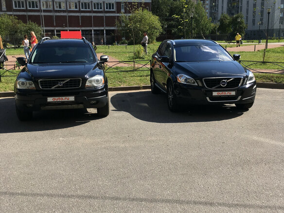 2011 Volvo XC60 I, чёрный