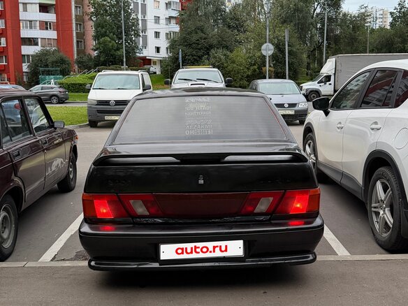 2008 Lada (ВАЗ) 2115, чёрный - вид 4