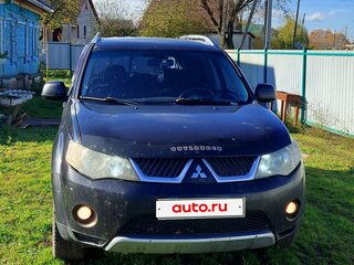 2008 Mitsubishi Outlander II, чёрный, 760000 рублей, вид 2