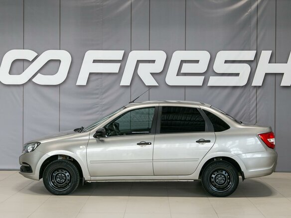 2021 Lada (ВАЗ) Granta I Рестайлинг, серый, 620000 рублей - вид 3