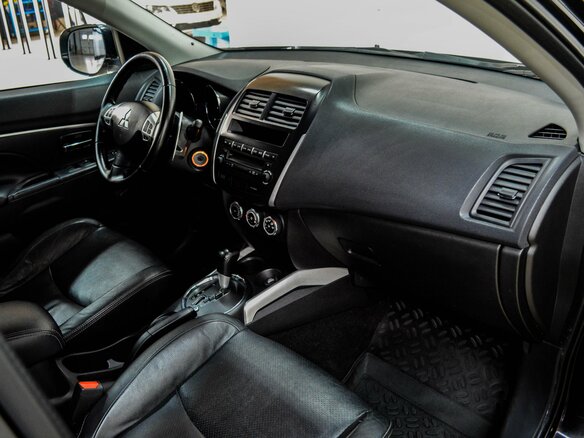 2012 Mitsubishi ASX I Рестайлинг, чёрный - вид 8