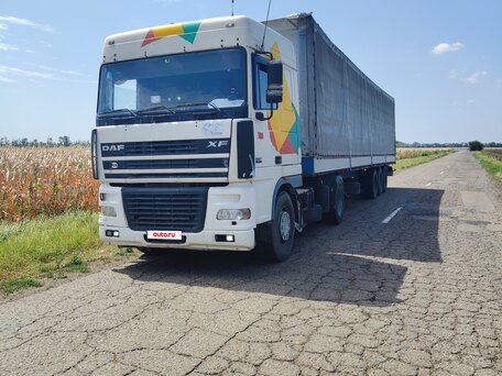 2003 DAF XF 95, белый, 2300000 рублей, вид 1