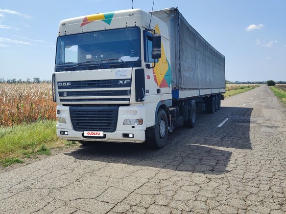 2003 DAF XF 95, белый, 2300000 рублей