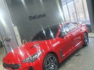2021 Kia Stinger I Рестайлинг, красный, 4800000 рублей, вид 4