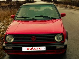 1987 Volkswagen Golf II, красный, 290000 рублей, вид 3