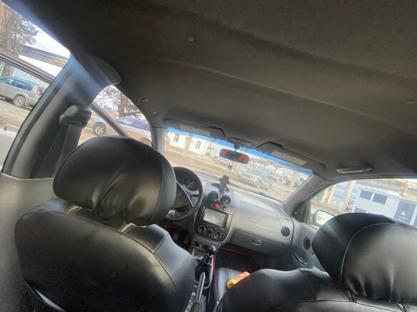 2004 Chevrolet Aveo I, чёрный, 310000 рублей - вид 6