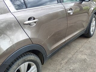 2013 Kia Sportage III, коричневый, 1350000 рублей, вид 2