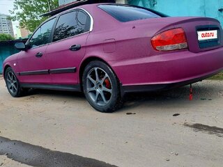2007 Hyundai Sonata ТагАЗ IV (EF) Рестайлинг, фиолетовый, 470000 рублей, вид 5