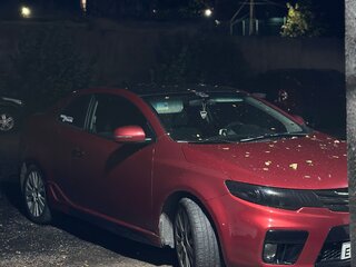 2010 Kia Cerato Koup II, красный, 850000 рублей, вид 1