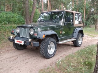 1997 Jeep Wrangler II (TJ), зелёный, 1250000 рублей, вид 1