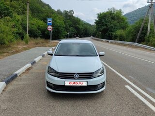 2016 Volkswagen Polo V Рестайлинг, белый, 1050000 рублей, вид 3