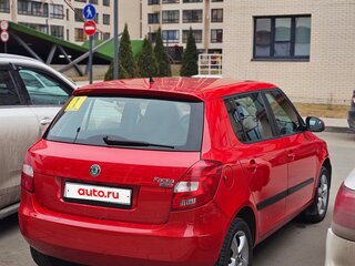 2012 Skoda Fabia II Рестайлинг, красный, 1050000 рублей, вид 3