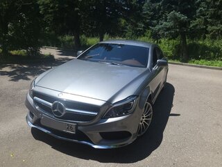 2014 Mercedes-Benz CLS 400 II (C218) Рестайлинг, серый, 3900000 рублей, вид 3