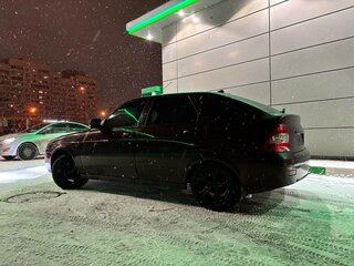 2011 Lada (ВАЗ) Priora I, пурпурный, 370000 рублей, вид 4