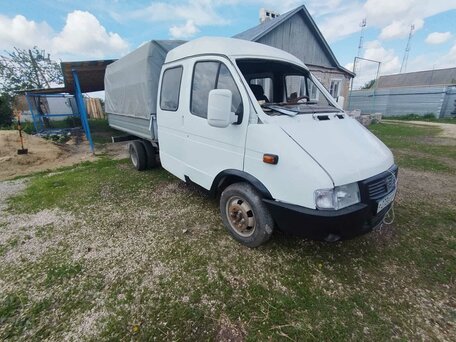 2002 ГАЗ ГАЗель (33023/330273) Фермер, белый, 750000 рублей, вид 1
