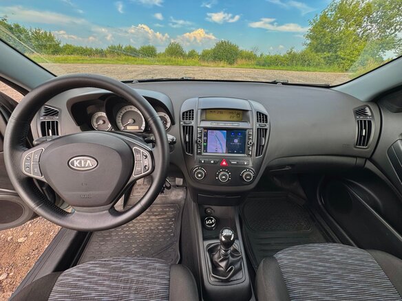 2008 Kia Ceed I, зелёный, 500000 рублей - вид 8