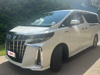 2018 Toyota Alphard III Рестайлинг, белый, 4500000 рублей, вид 3