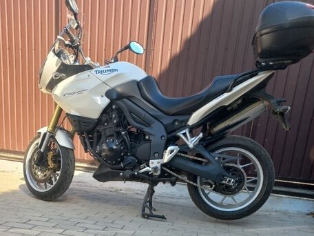 2007 Triumph Tiger 1050, белый, 530000 рублей, вид 2