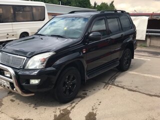 2008 Toyota Land Cruiser Prado 120 Series Рестайлинг, чёрный, 2200000 рублей, вид 1