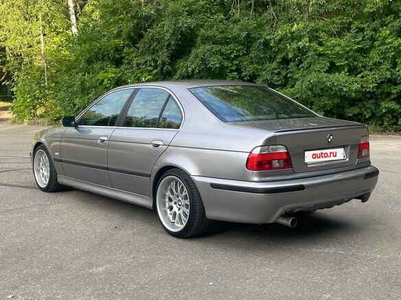 2000 BMW 5 серии 525i IV (E39) Рестайлинг, серебристый - вид 8