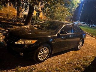 2010 Toyota Camry VI (XV40) Рестайлинг, чёрный, 1650000 рублей, вид 2